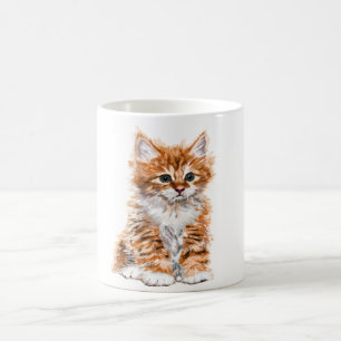 Niedlich Cat Tasse Sweet Baby Kitten
