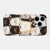 Niedlich Cat Vibes iPhone Hülle (Rückseite (Horizontal))