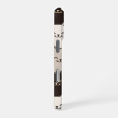 Niedlich Cat Vibes iPhone Hülle (Rechte Seite)