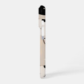 Niedlich Cat Vibes iPhone Hülle (Linke Seite)