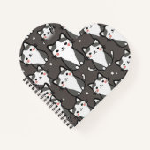 Niedlich Cat Vibes Notizblock (Vorderseite)