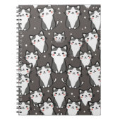 Niedlich Cat Vibes Notizblock (Vorderseite)