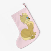 Niedlich Cat Weihnachts-Strumpf Kleiner Weihnachtsstrumpf (Rückseite (Hängend))