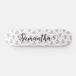 Niedlich Cat Winter Weihnachtsmuster kundenspezifi Skateboard