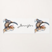 Niedlich Cat Yoga Mat Yogamatte (Rückseite (Horizontal))