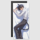 Niedlich Catboy Anime Magnetkarte (Vorne/Hinten)