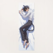 Niedlich Catboy Anime Yogamatte (Rückseite)