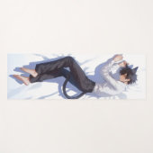 Niedlich Catboy Anime Yogamatte (Vorderseite (Horizontal))