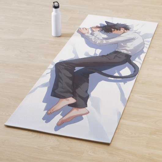 Niedlich Catboy Anime Yogamatte (Beispiel)