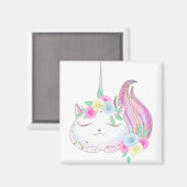 Niedlich Caticorn Magnet (Vorderseite/Rückseite)