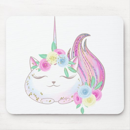 Niedlich Caticorn Mousepad (Vorne)