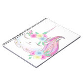 Niedlich Caticorn Notizblock (Linke Seite)