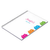 Niedlich Cats Kawaii Notizblock (Linke Seite)