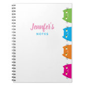 Niedlich Cats Kawaii Notizblock (Vorderseite)