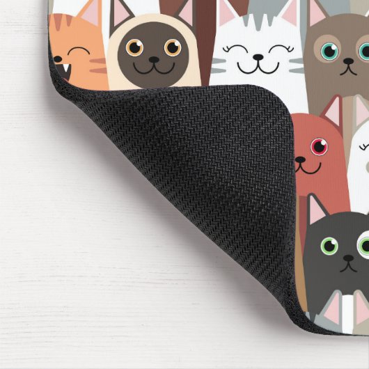 Niedlich Cats Mousepad (Ecke)