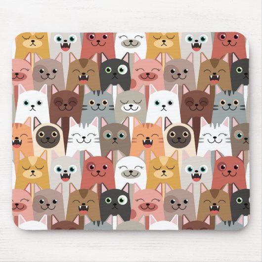 Niedlich Cats Mousepad (Vorne)