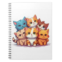 Niedlich Cats SpiralNotebook