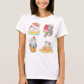 Niedlich Cats T - Shirt (Vorderseite)