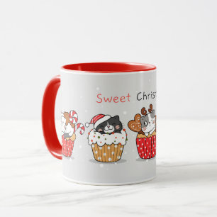 Niedlich Cats Weihnachts-Tasse Tasse