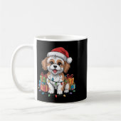 Niedlich Cavachon Weihnachts Weihnachtsdesign Funn Kaffeetasse (Links)