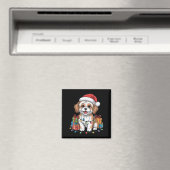 Niedlich Cavachon Weihnachts Weihnachtsdesign Funn Magnet (In Situ (Geschirrspüler))