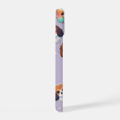 Niedlich Cavalier King Charles Pastel Pattern iPhone 15 Hülle (Rechte Seite)