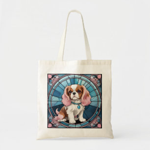 Niedlich Cavalier King Charles Pastel Stettel Glas Tragetasche