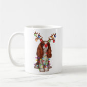 Niedlich Cavalier King Charles Spaniel Funny Xmas  Kaffeetasse (Links)