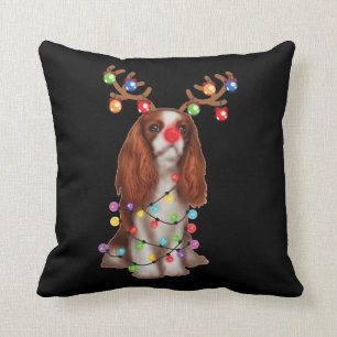 Niedlich Cavalier King Charles Spaniel Funny Xmas  Kissen