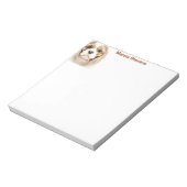 Niedlich Cavalier King Charles Spaniel Notizblock (Rotiert)