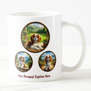 Niedlich Cavalier King Charles Spaniel Puppy Kaffeetasse