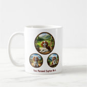 Niedlich Cavalier King Charles Spaniel Puppy Kaffeetasse (Links)