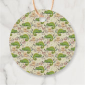 Niedlich Chameleon Lizard Geschenkanhänger (Rückseite)