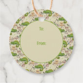 Niedlich Chameleon Lizard Geschenkanhänger (Vorderseite)