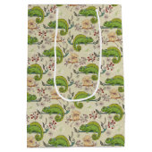 Niedlich Chameleon Lizard Mittlere Geschenktüte (Rückseite)