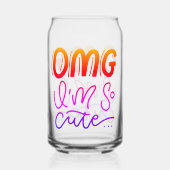 Niedlich Chaos Dosenglas (Rückseite)