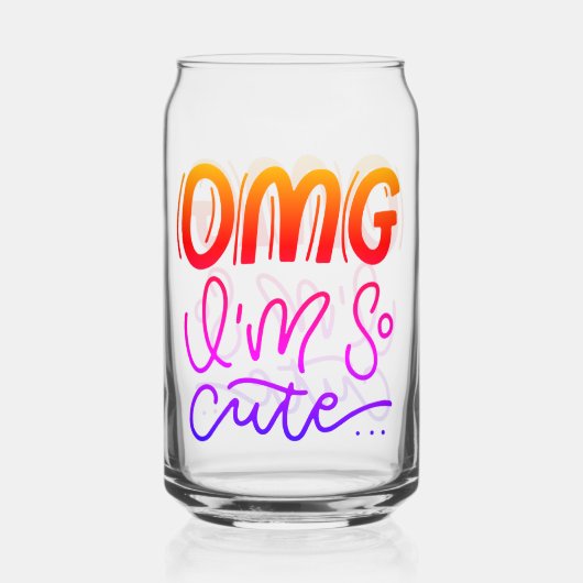 Niedlich Chaos Dosenglas (Rückseite)