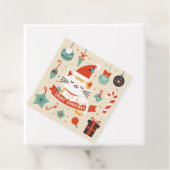 Niedlich Chat Genießen Sie die Weihnachtszeit Geschenkanhänger (Beispiel)