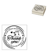 Niedlich Chat Vielen Dank Gummistempel (Stempel)
