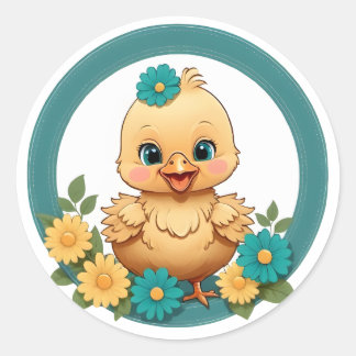 Niedlich Cheeky Chicky Stickers