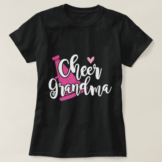 Niedlich Cheer Oma - Proud Cheerleader Oma T-Shirt (Design vorne)
