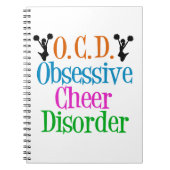 Niedlich Cheerleader Notizblock (Vorderseite)