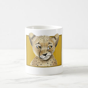 Niedlich Cheetah Coffee Tasse - Safari Animal Prin