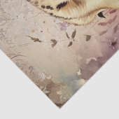 Niedlich Cheetah Wilde Katze Wasserfarbe Seidenpapier (Detail)