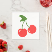 Niedlich Cherries Paper Napkin Serviette (Beispiel)