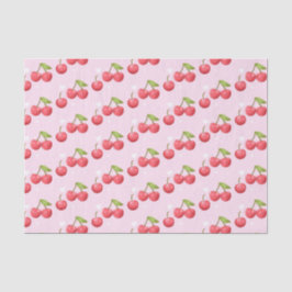 Niedlich Cherry 1. Geburtstag Party Seidenpapier