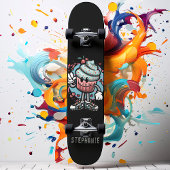 Niedlich Cherry Cupcake Individuelle Name Skateboa Skateboard