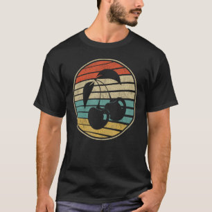 Niedlich Cherry Retro Vintager 70er 80er Kirschfrü T-Shirt