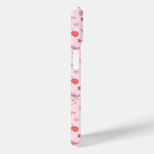 Niedlich Cherry und Bow Case-Mate iPhone Hülle (Rückseite / Rechts)