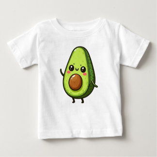 Niedlich Chibi Avocado Baby T-shirt